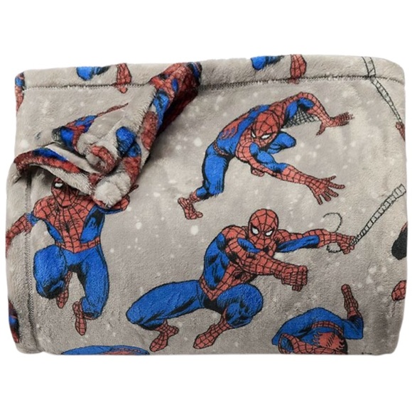 Marvel Other - Marvel “Spider-Man” Oversized Supersoft Printed Plush Throw Blanket (NWT)